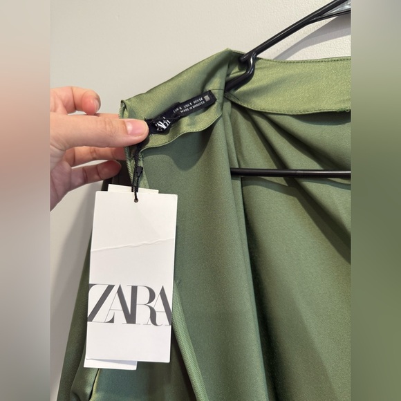 Zara Green Dress - Picture 10 of 11